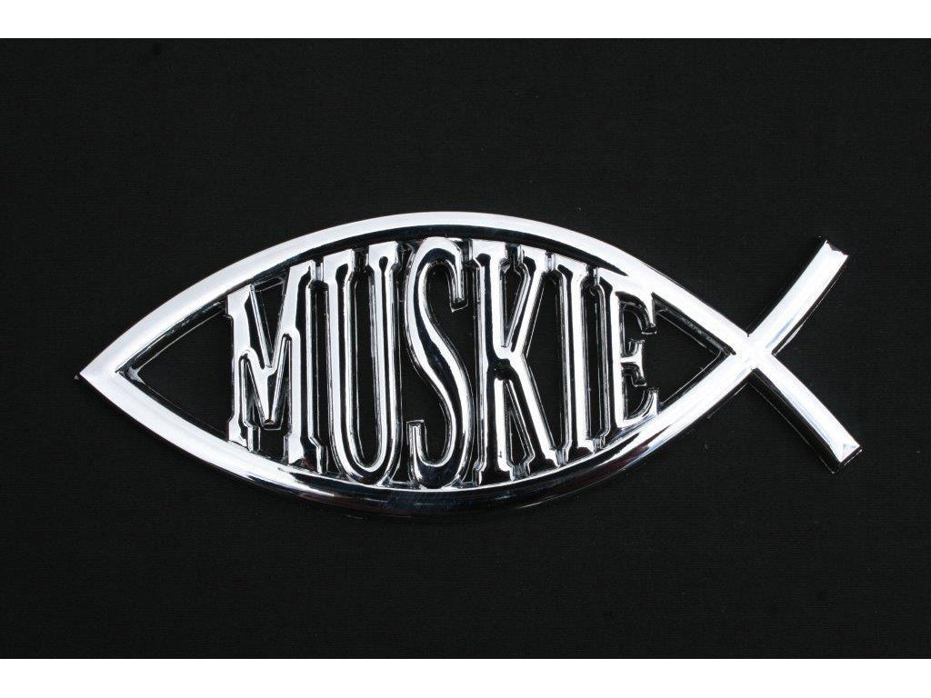 Muskie Custom Car / Truck Emblem