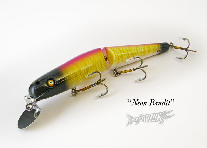 Chautauqua Jointed Minnow Neon Bandit