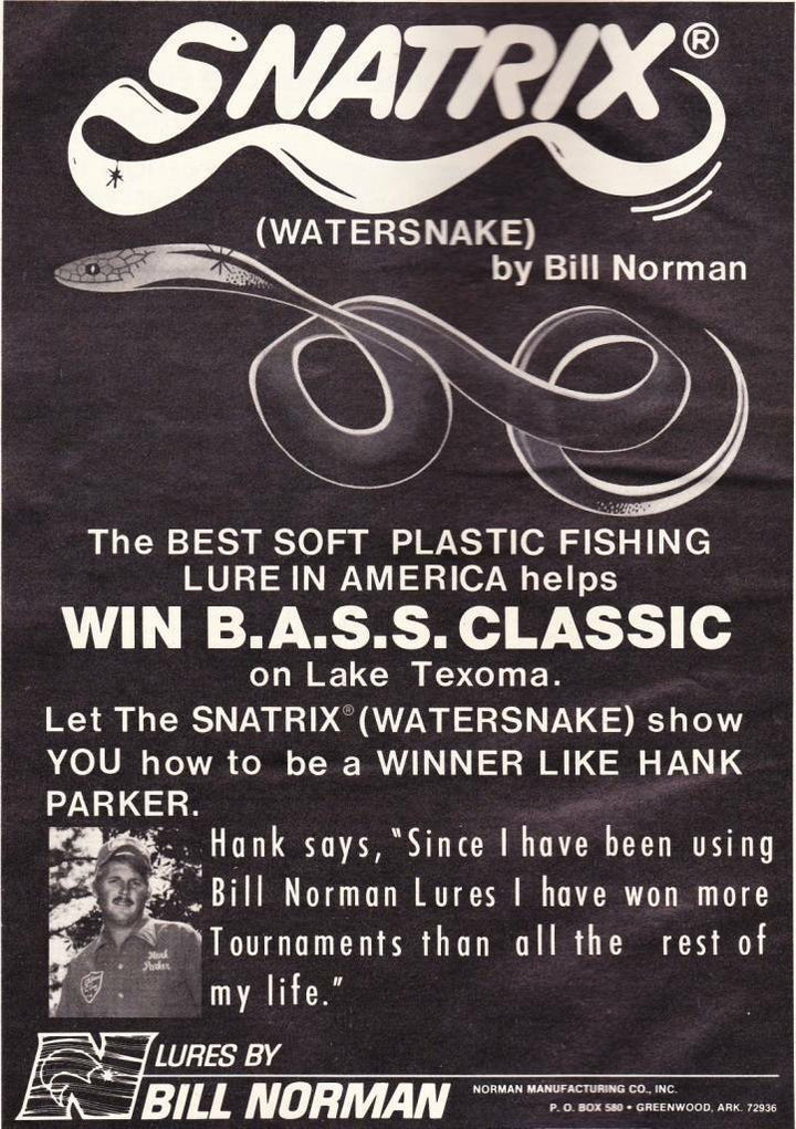 Norman Snatrix Vintage Watersnake Worm Package