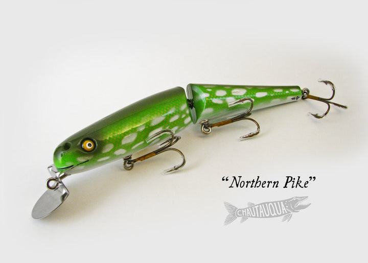Jointed Chautauqua 8" Musky Minnow (11 Color to Choose From)