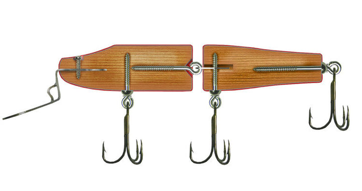 Chautauqua Jointed Piko Plug (11 Colors to Choose From)