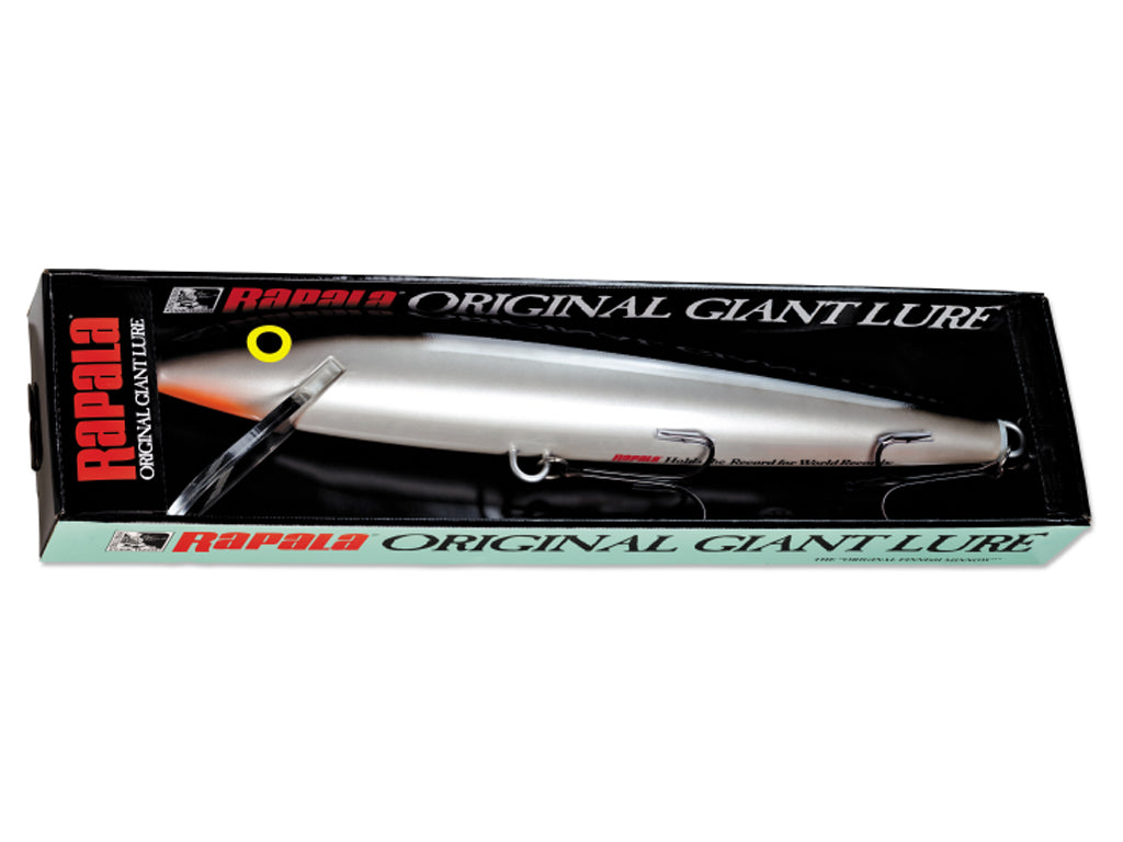 Rapala 29" Giant Lure SB-Silver Black Color New in Box