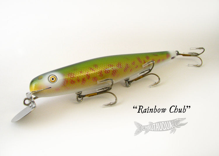 Chautauqua 8" Musky Minnow (11 Colors to Choose From)
