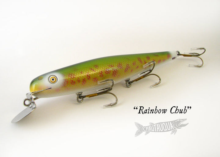 Chautauqua 8" Musky Minnow (11 Colors to Choose From)