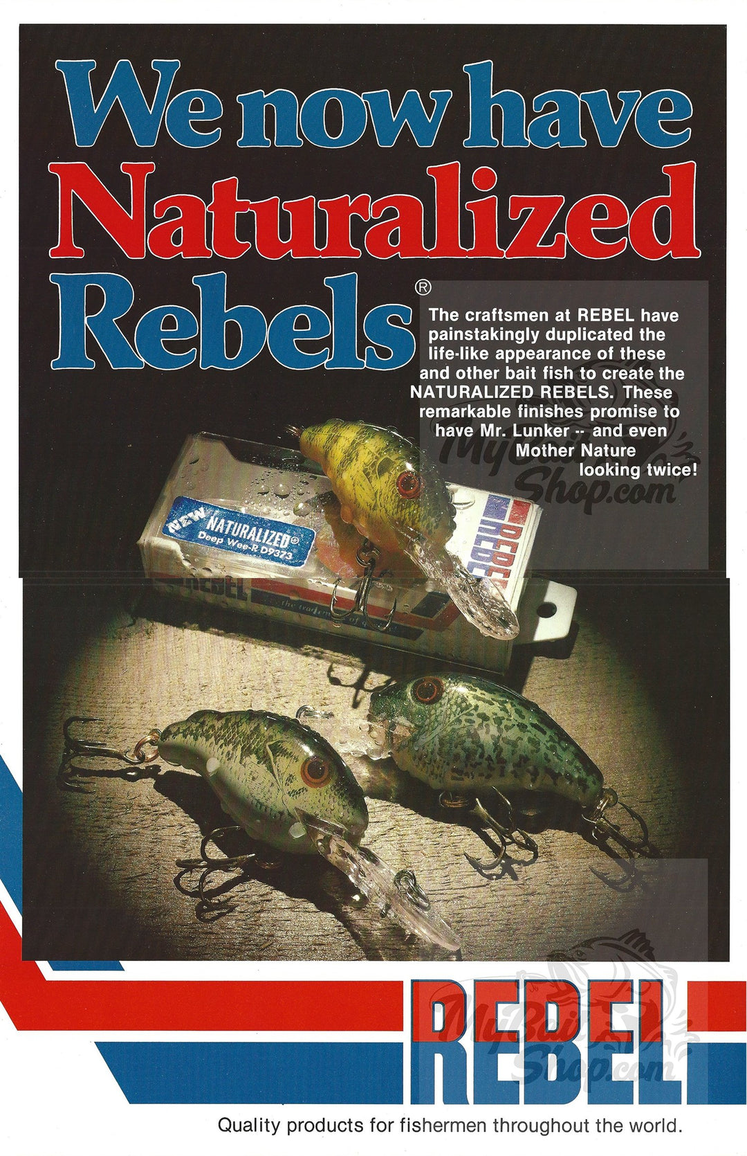 Rebel Naturalized Rebels 2 Page Mini Poster Vintage