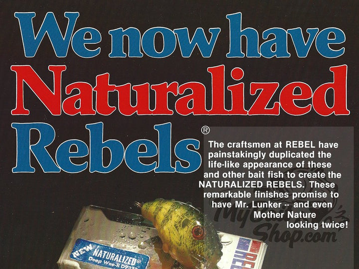 Rebel Naturalized Rebels 2 Page Mini Poster Vintage
