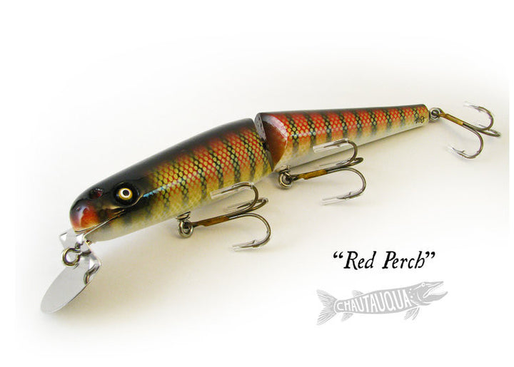 Jointed Chautauqua 8" Musky Minnow (11 Color to Choose From)