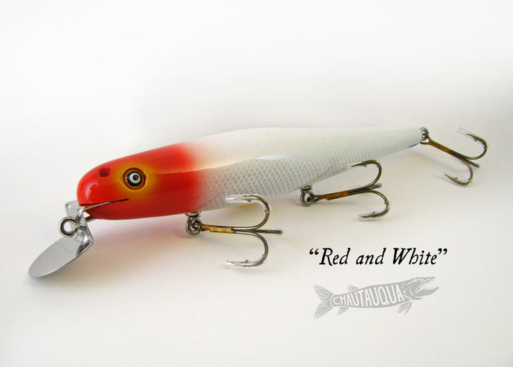 Chautauqua 8" Musky Minnow (11 Colors to Choose From)