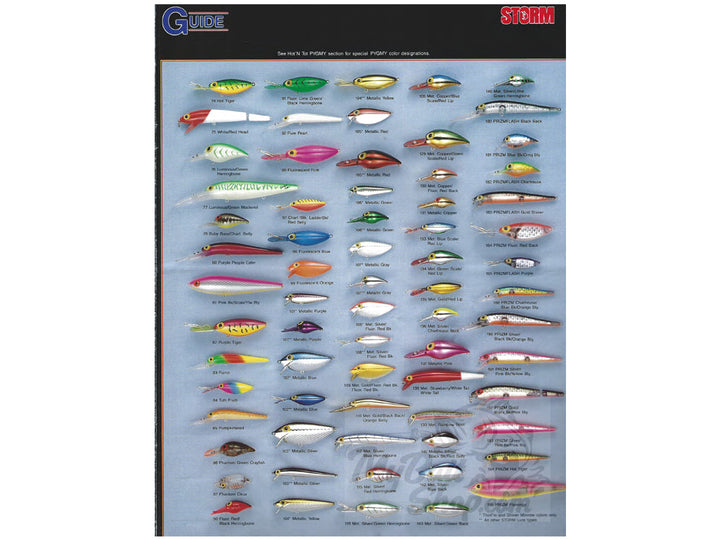 1990-1991 Storm Lures Catalog