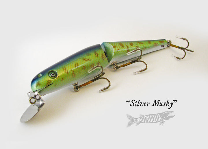 Chautauqua Jointed Minnow Silver Musky