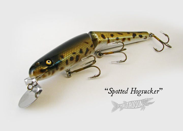 Jointed Chautauqua 8" Musky Minnow (11 Color to Choose From)