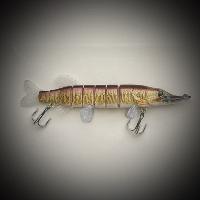 Mother Nature Lure Life Like Swimbait Tiger Muskellunge Color New in Box