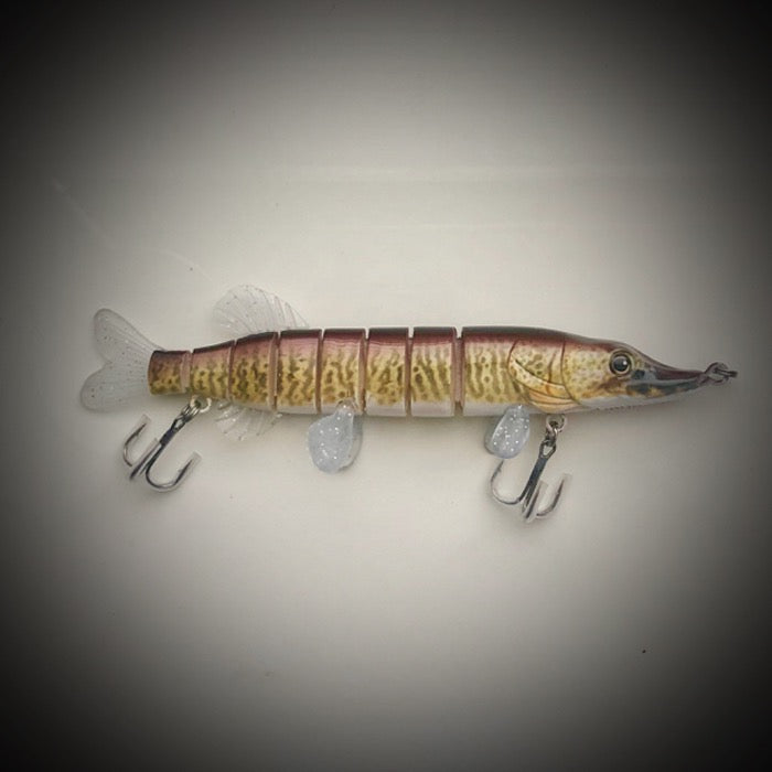 Mother Nature Lure Life Like Swimbait Tiger Muskellunge Color New in Box-Discontinued
