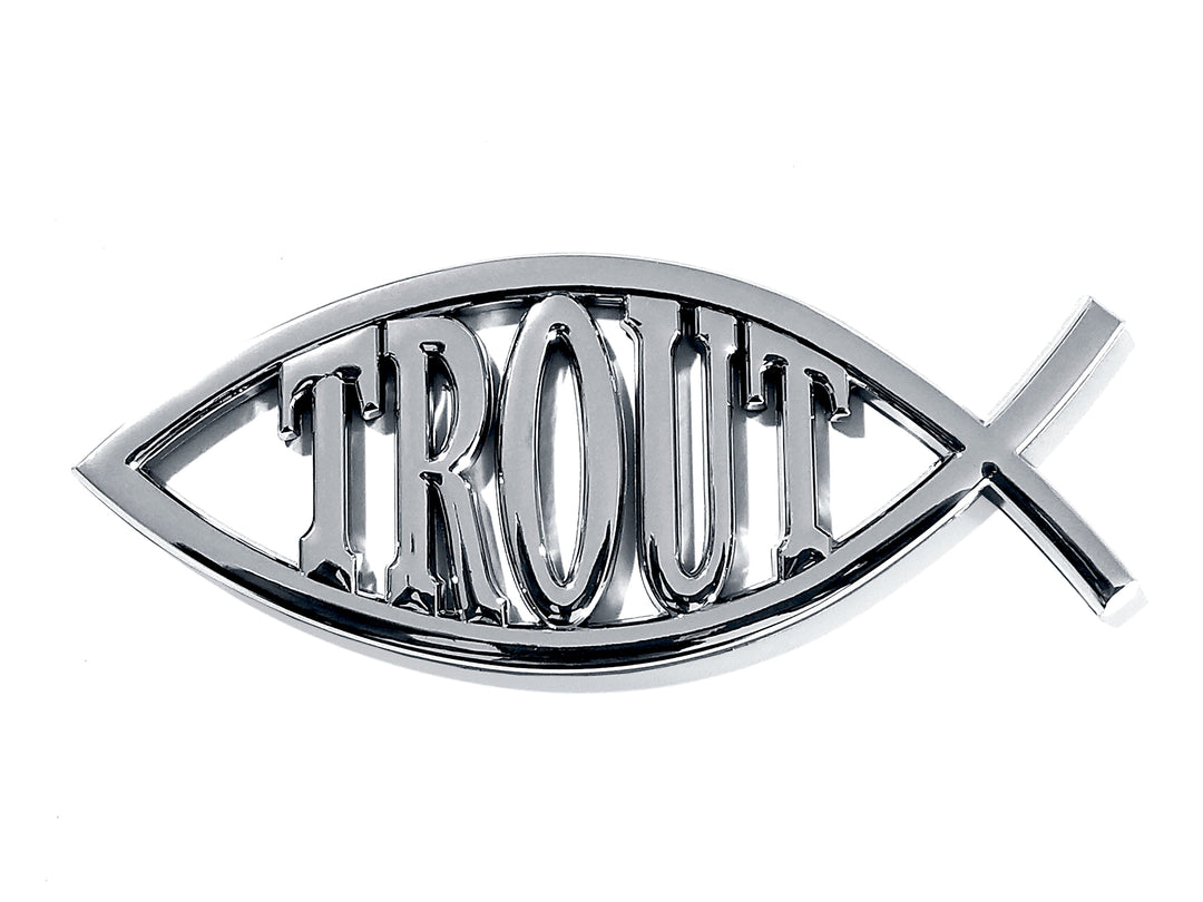 Trout Custom Car / Truck Emblem