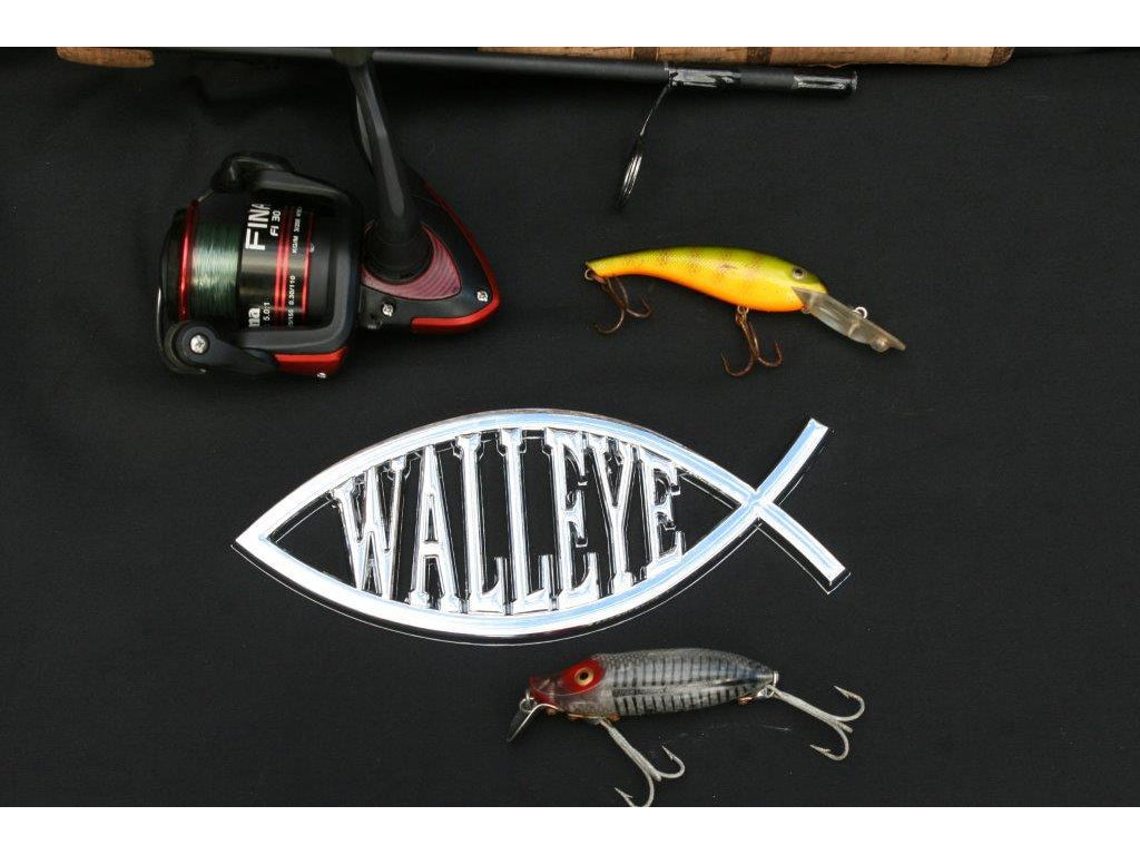 Walleye Custom Car / Truck Emblem