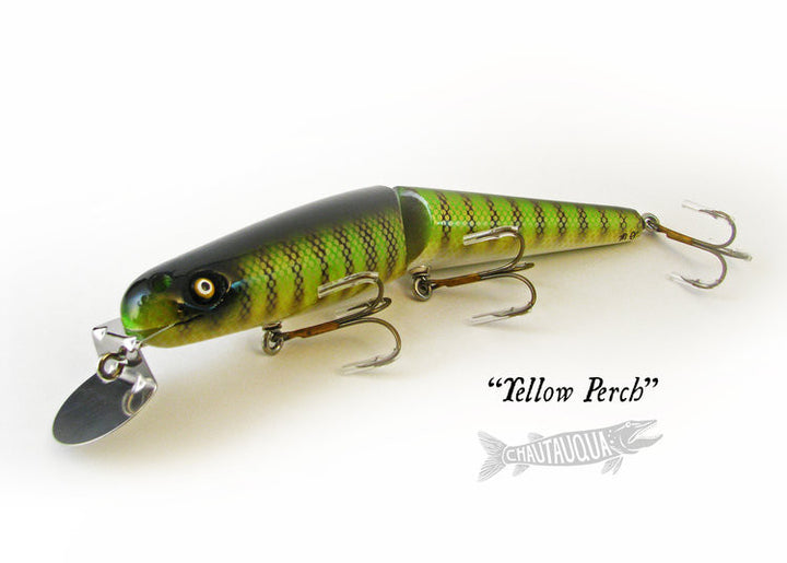 Jointed Chautauqua 8" Musky Minnow (11 Color to Choose From)