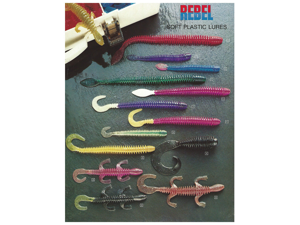 Rebel Soft Plastic Lures Catalog