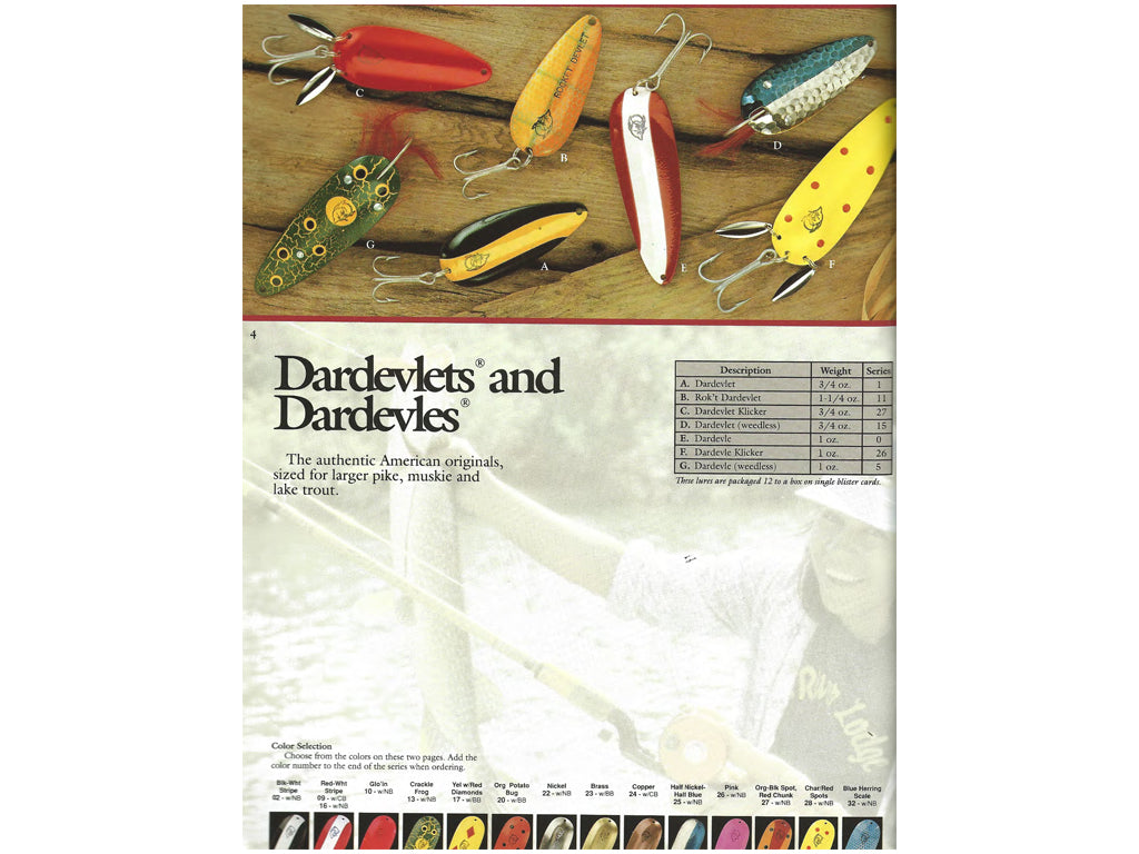 1991-92 Eppinger Dardevle Catalog
