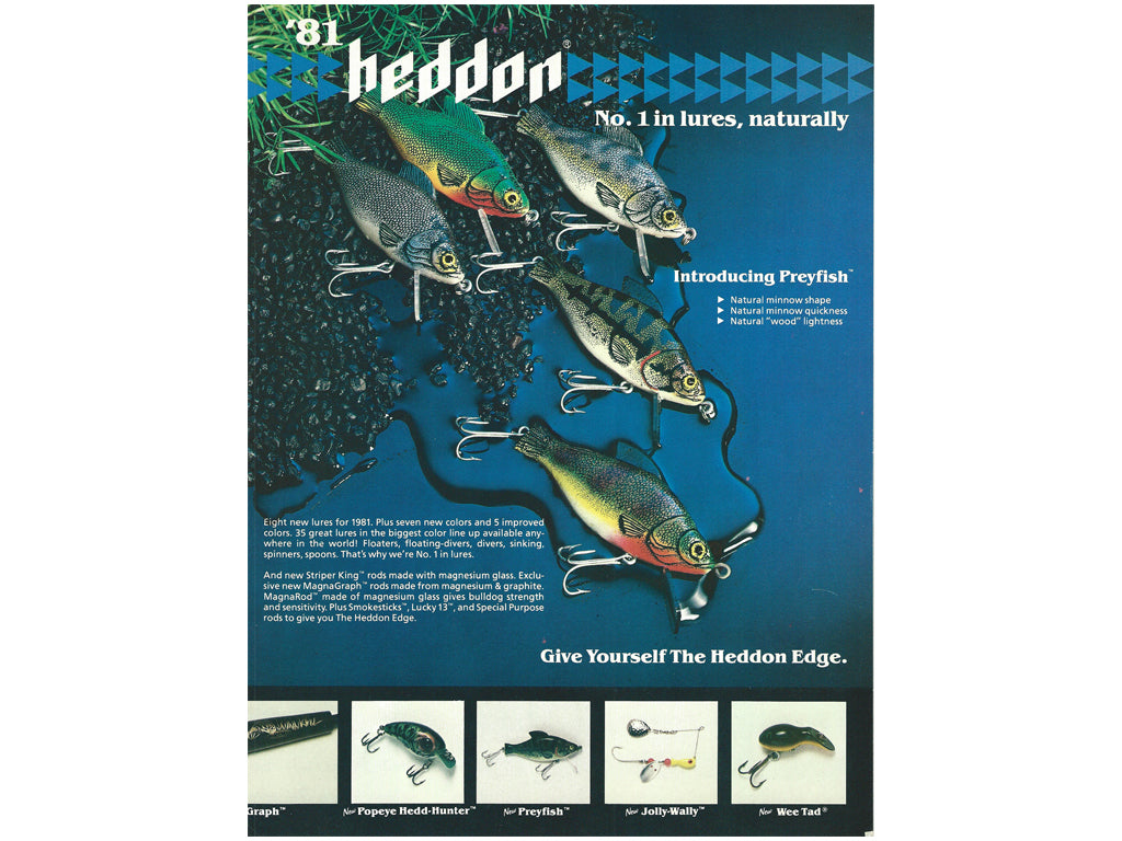 1981 Heddon Catalog