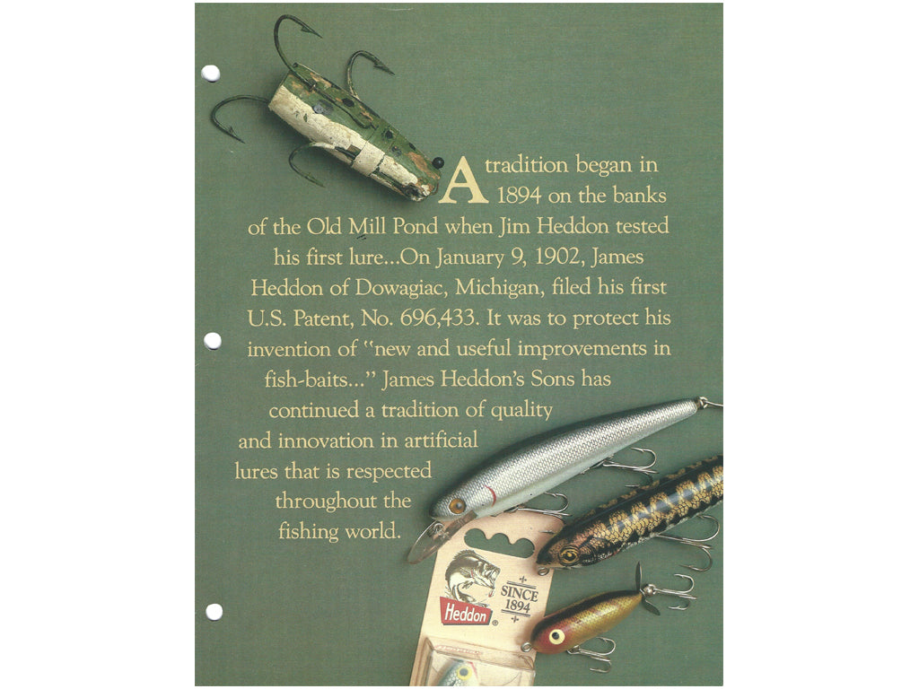 1987 Heddon Catalog