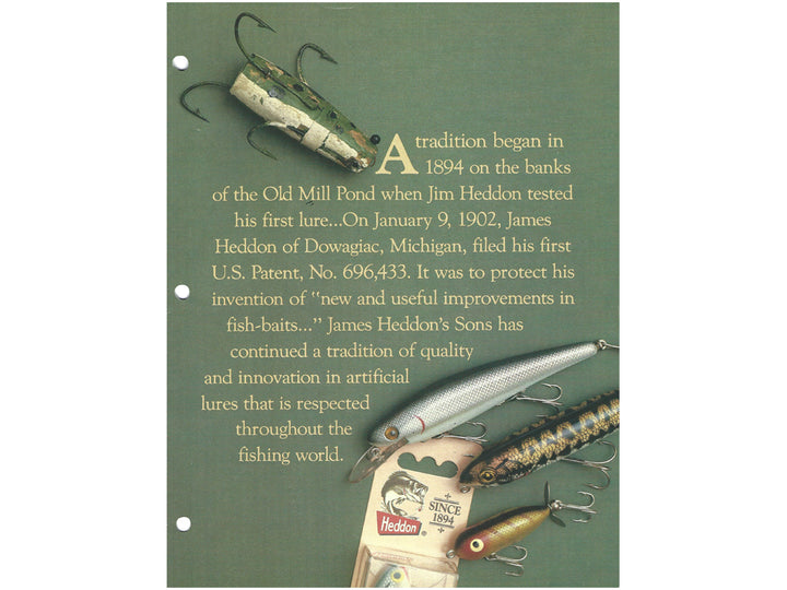 1987 Heddon Catalog