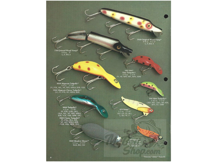1987 Heddon Catalog