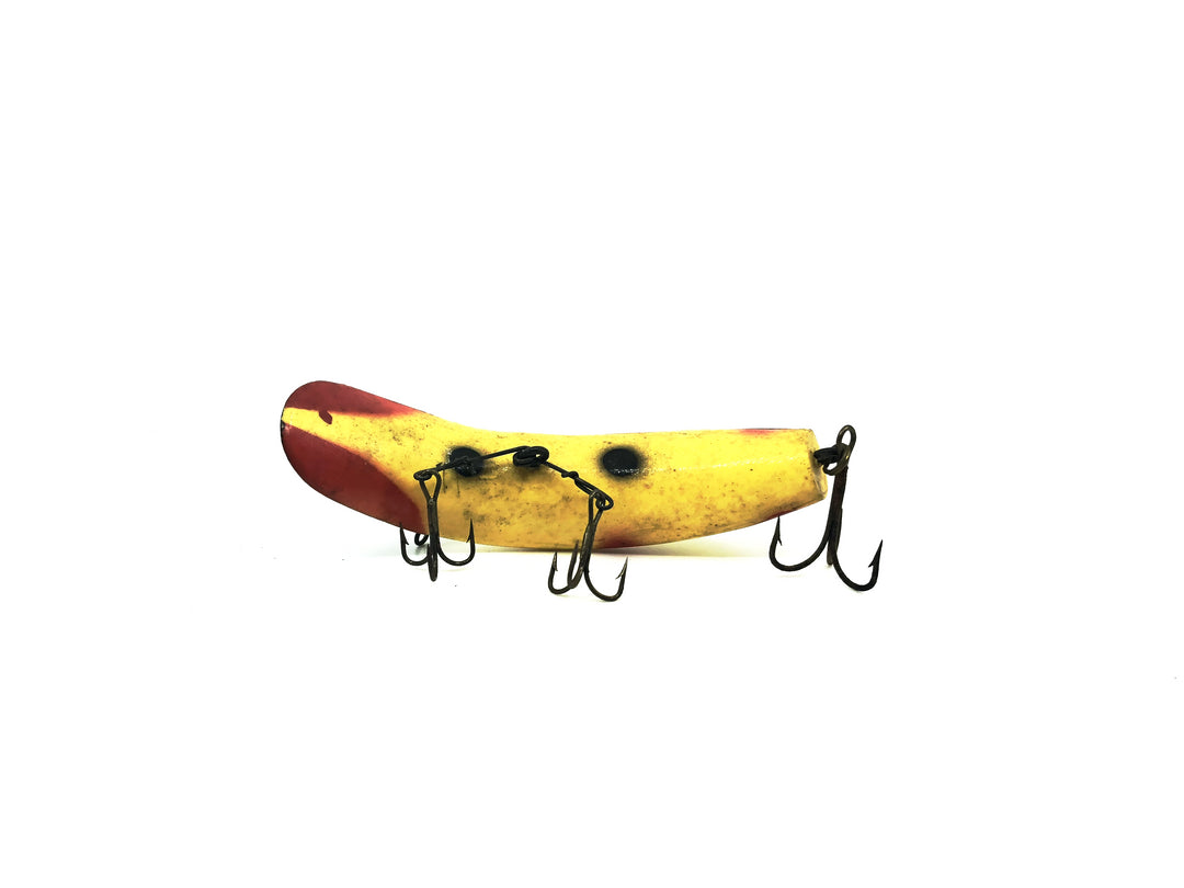 Helin Flatfish S3 Vintage Flatfish YB Yellow Red Tip Black Stripe Color