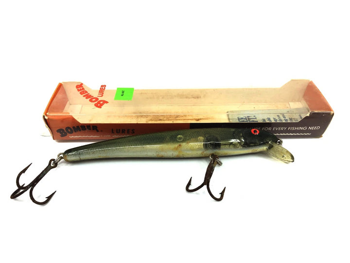 Bomber Magnum Long A 17A Silver Flash/Green Back and White Belly with Box