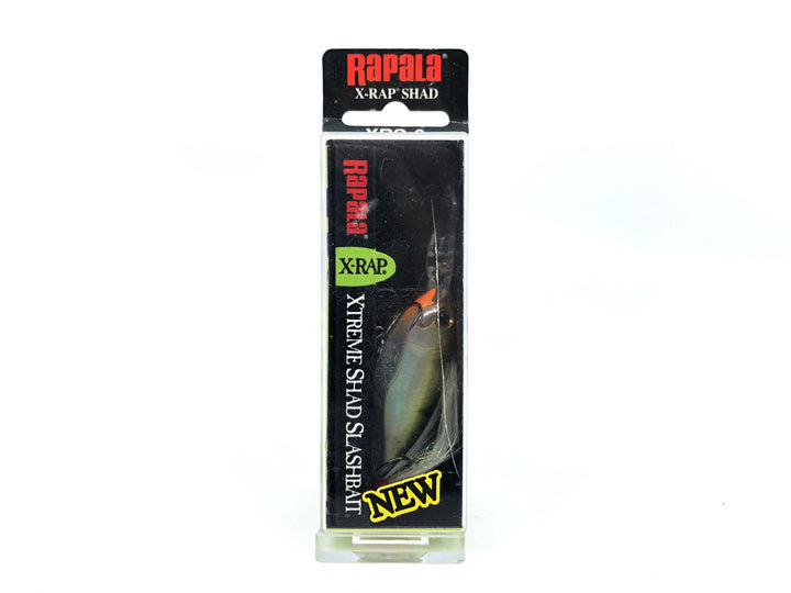 Rapala X-Rap Xtreme Shad Slashbait XRS-6 YP Yellow Perch Color New in Box Old Stock