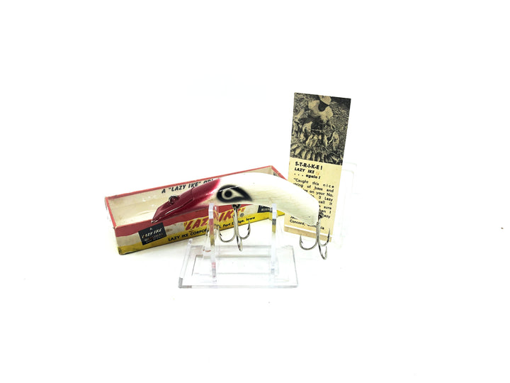 Wooden Lazy Ike Husky Ike KL-41 RW Red and White Color with Box