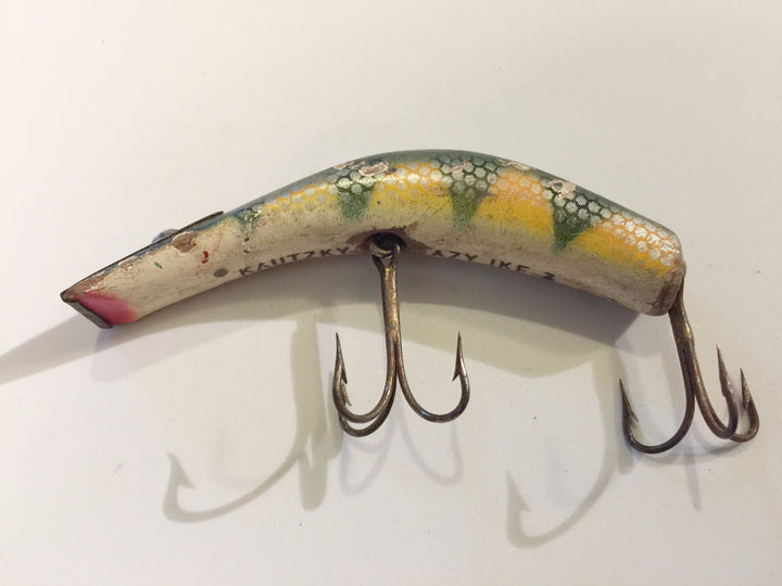 Kautzky Lazy Ike Perch Color Wooden Lure