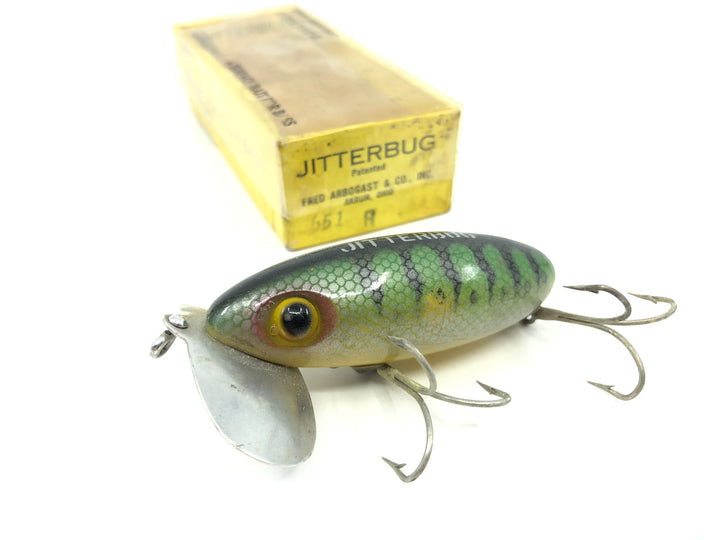 Arbogast Vintage Jitterbug Perch Color with Box