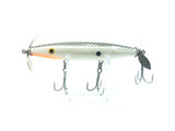 Nice Unmarked Minnow White with Silver Scale Back