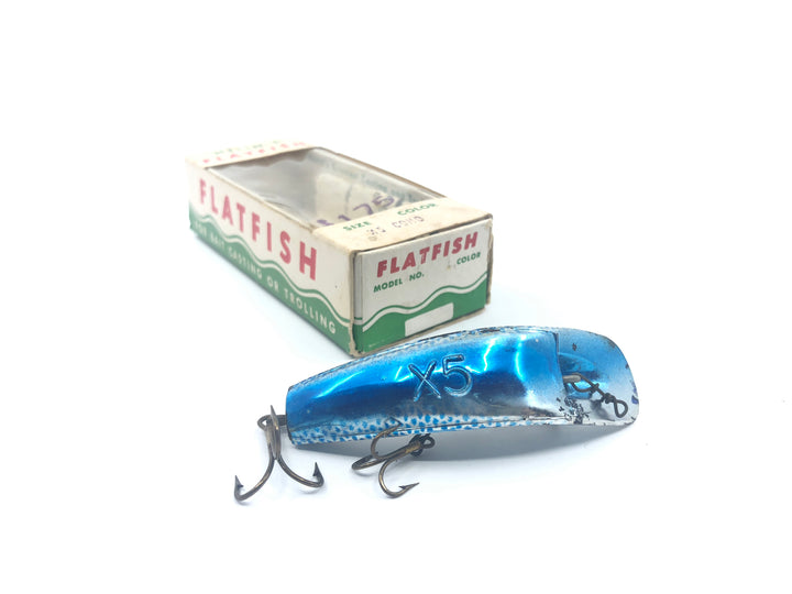 Helin Flatfish X5 COHO Blue Coho Color with Box and Paperwork
