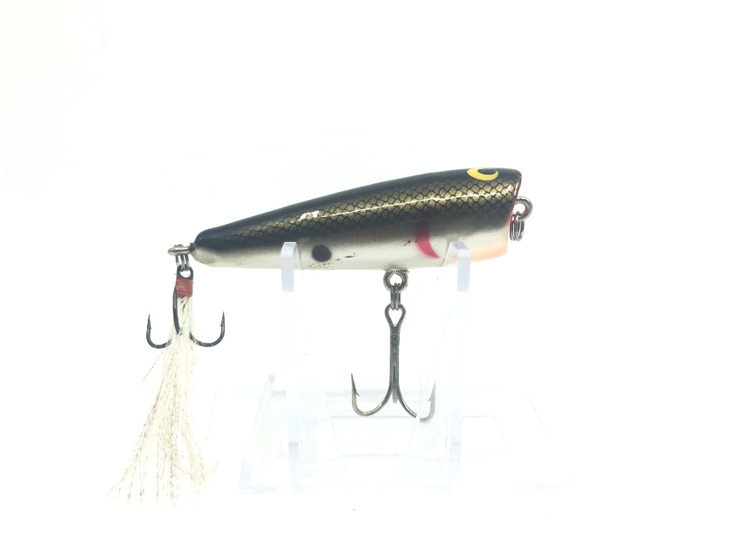 Bagley Popper Black and Silver Color
