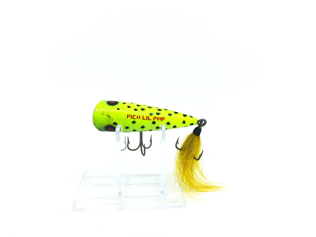 PICO Lil Pop 14C Chartreuse Black Dots Color