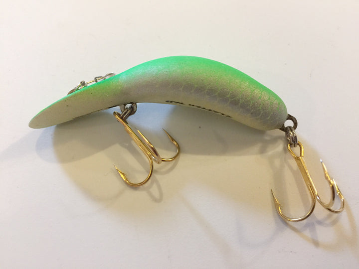 Heddon Tadpolly Clatter Tad Green Silver Scale