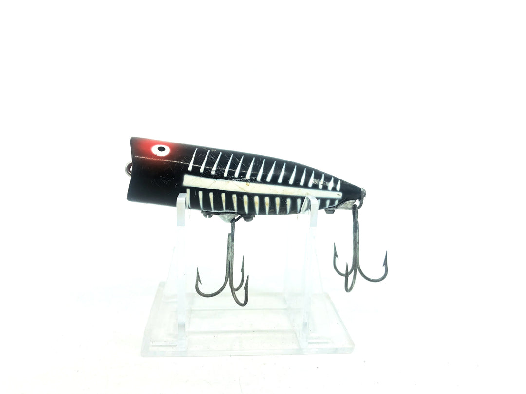 Heddon Chugger Spook 9542 XBW Black Shore Minnow Color