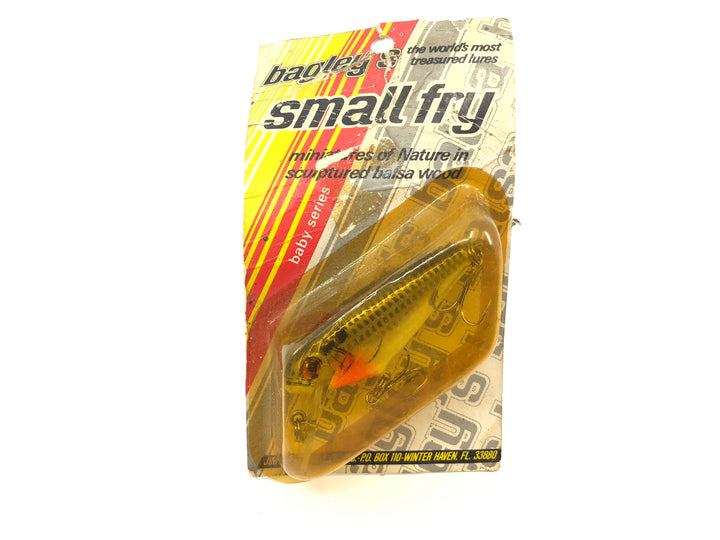 Bagley Small Fry Shad 4DSF2-CSH Crippled Shad Color New on Card
