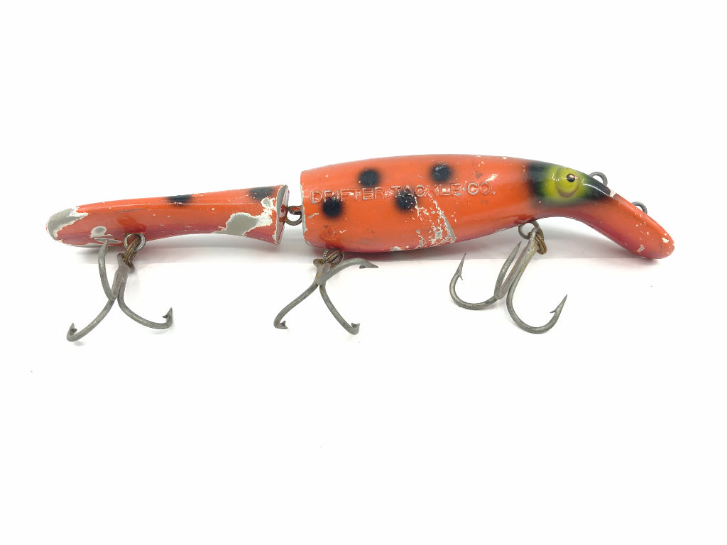 Drifter Tackle The Believer 8" Jointed Musky Lure Color 15 Orange Coachdog