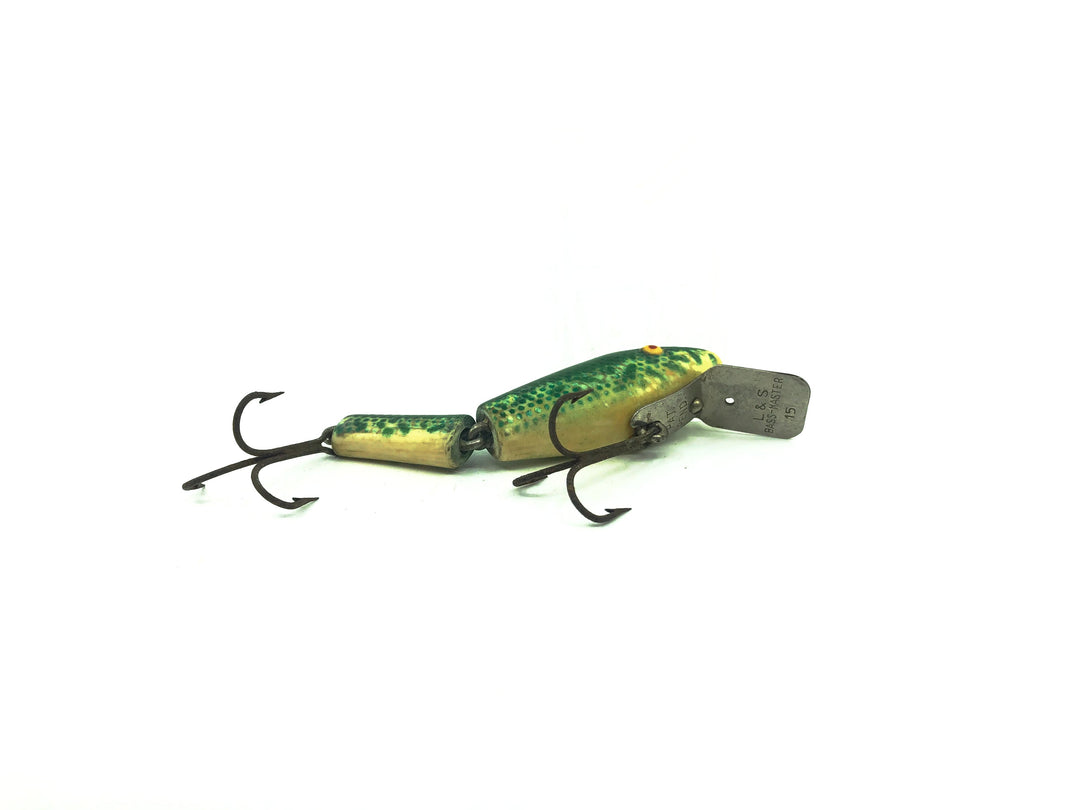 L & S Bass-Master 15 Green Speckles Color