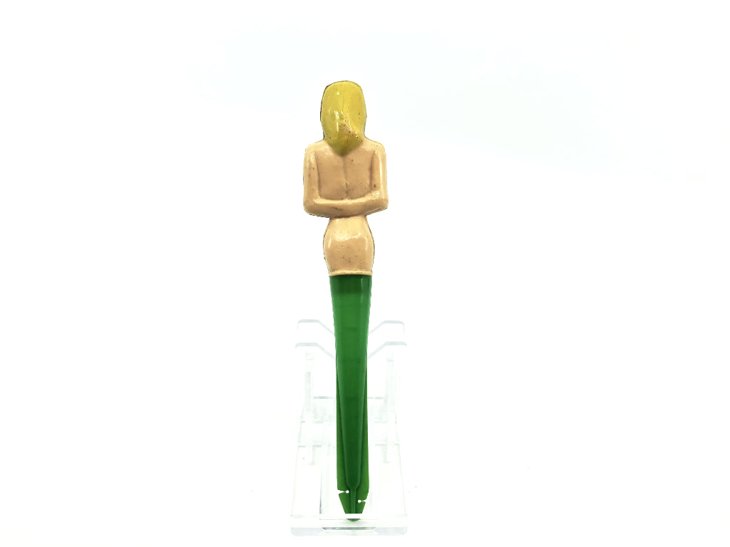 Vintage Stream-Eze Virgin Mermaid Novelty Bobber Blonde