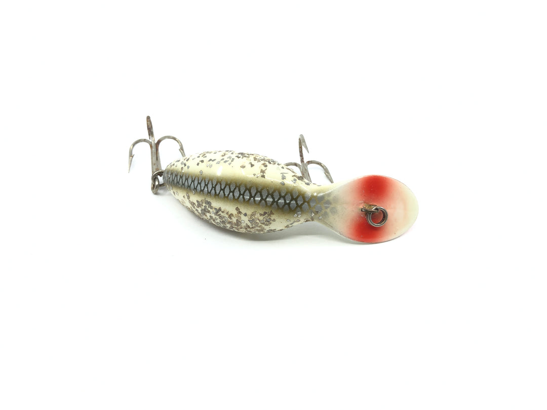 Heddon Tadpolly Spook SS Silver Flitter Color