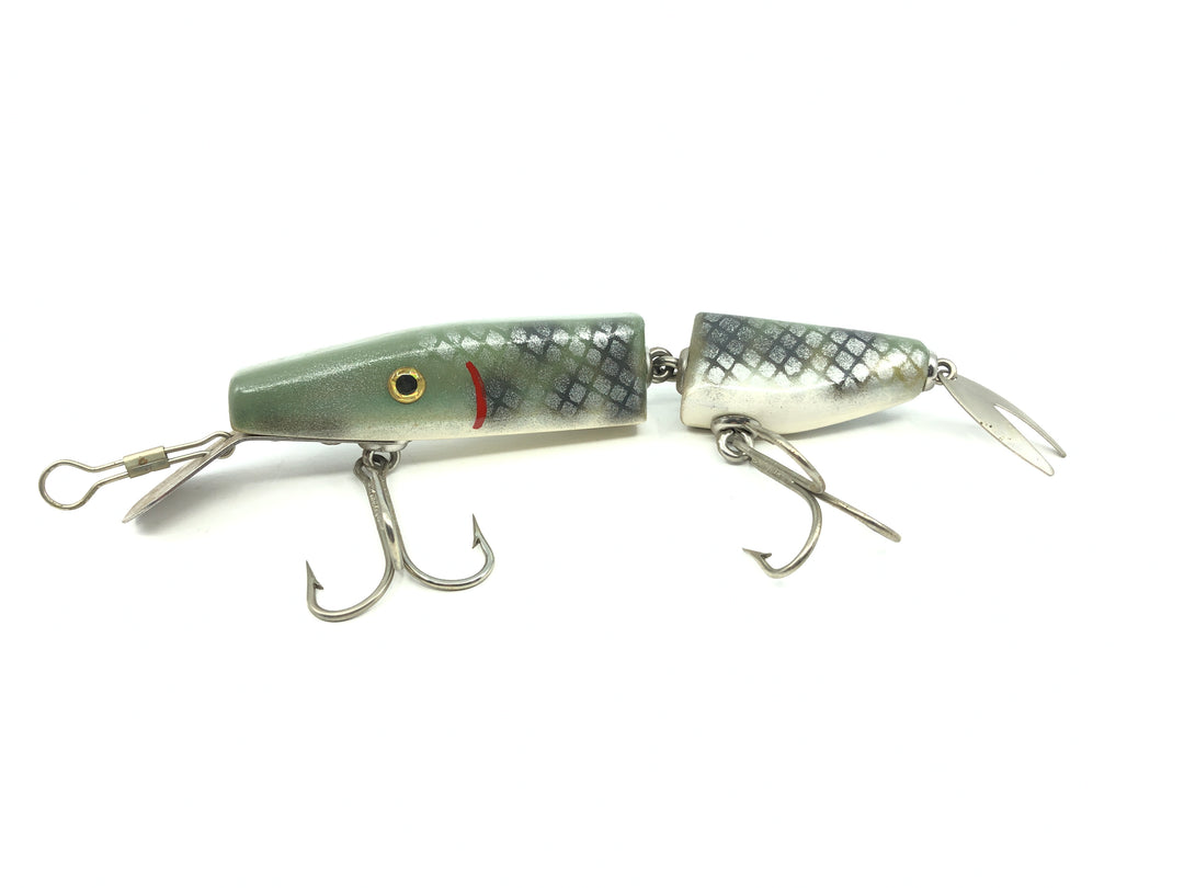 Alzbaits Jointed Pikie Metal Tail Musky Lure Scale Finish