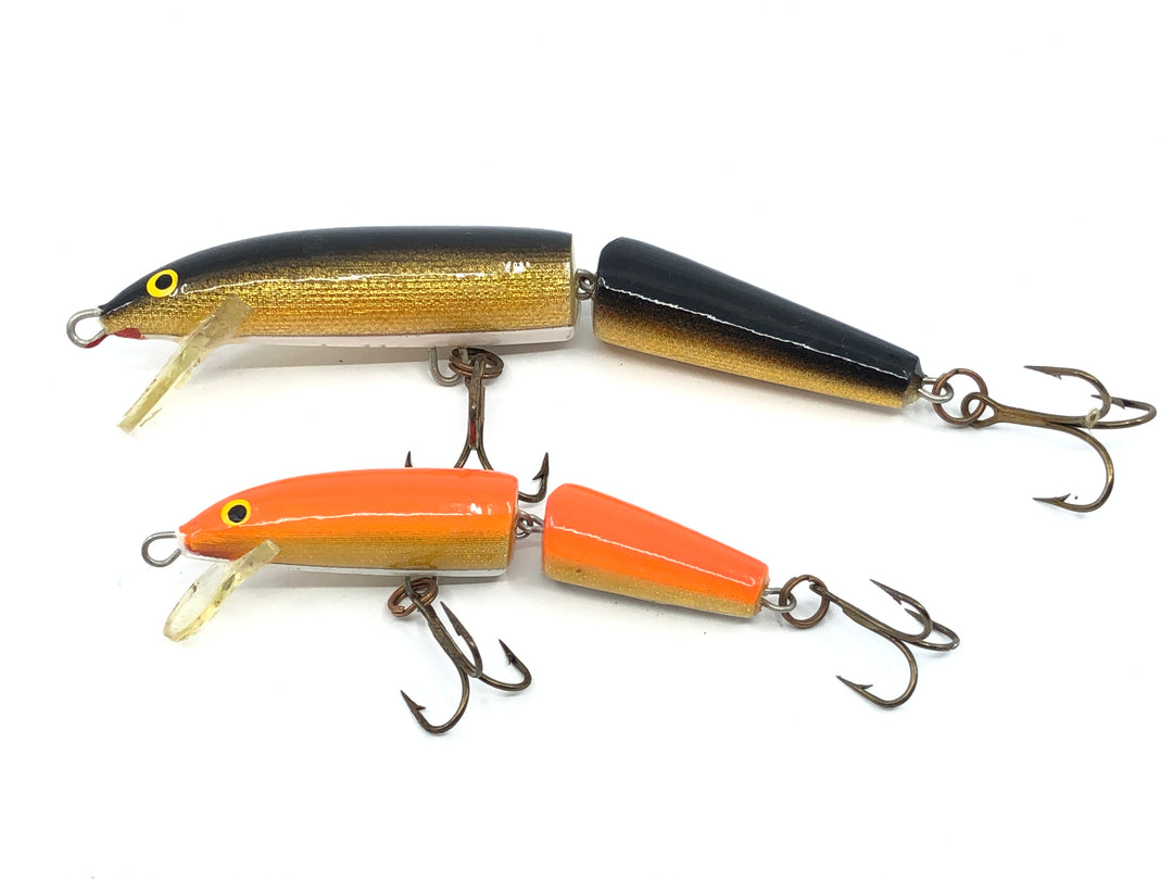 Pair of Rapala Finland Jointed Lures J-11 and J-7