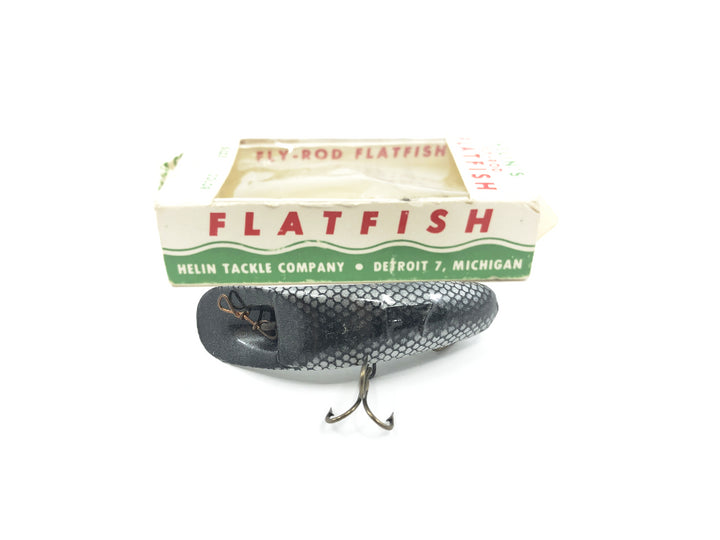Vintage Helin Flatfish F7 SS Silver Scale with Box