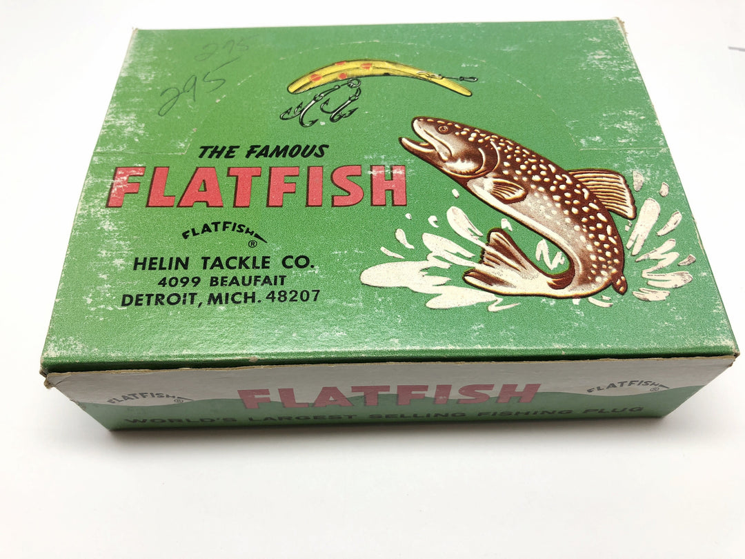 Helin Flatfish Dealer Box of 12 F4 Lures New in Box