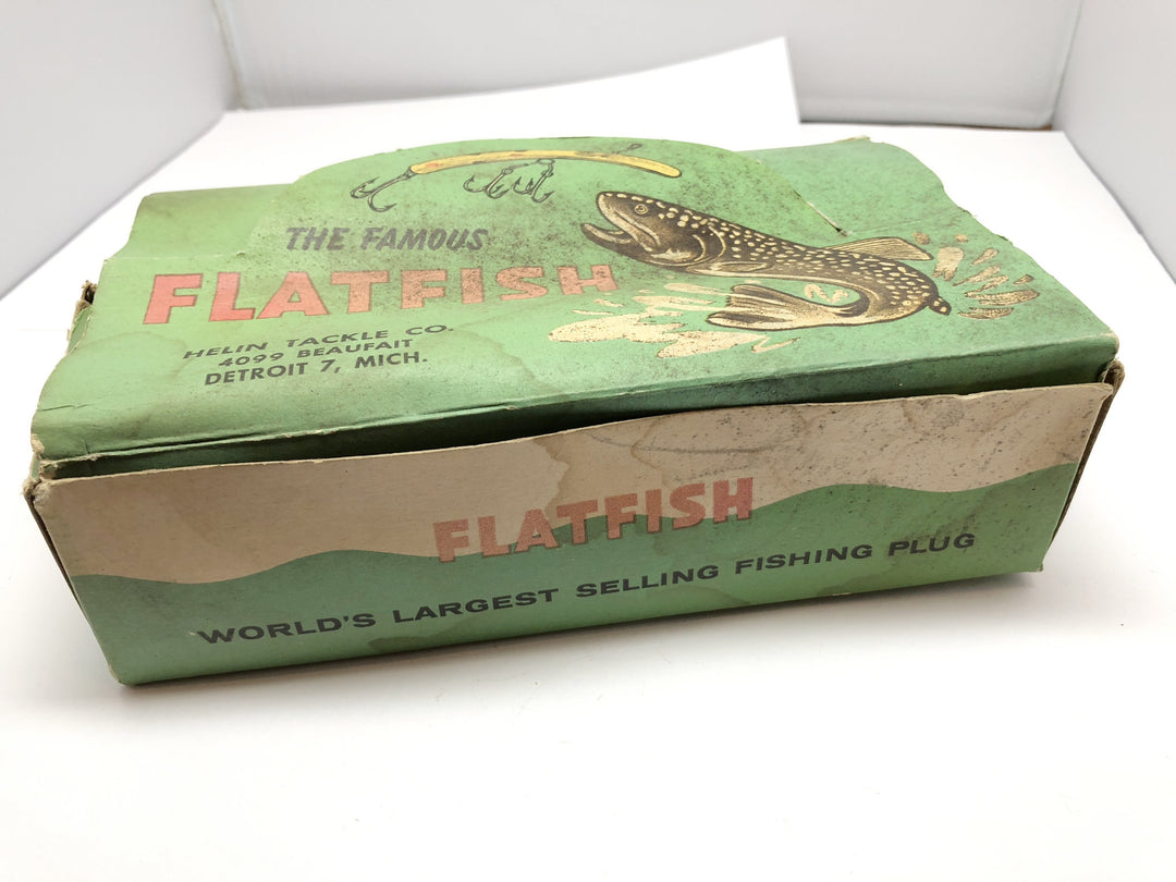 Helin Flatfish Dealer Box of 12 X5 CD Coach Dog Color Lures