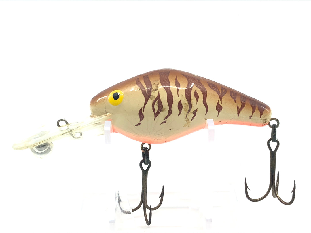 Beaded Lip Crankbait Brown Crawdad