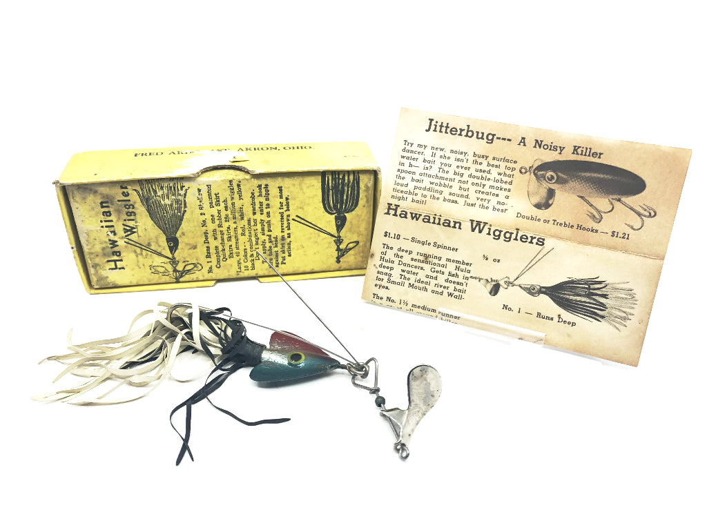 Arbogast Hawaiian Wiggler and Box